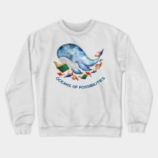 oceans books summer reading 2022 Crewneck Sweatshirt